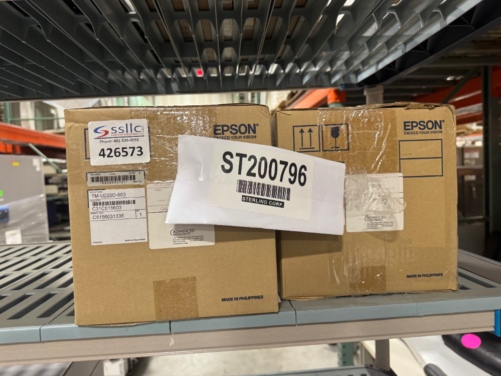 Image of Unused Epson TM-U220D Printers - Quantity 2